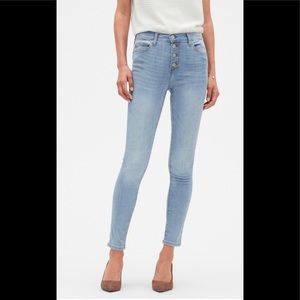 Banana Republic High Rise Skinny Jeans